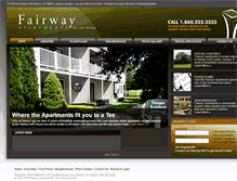 Tablet Screenshot of fairway171.com
